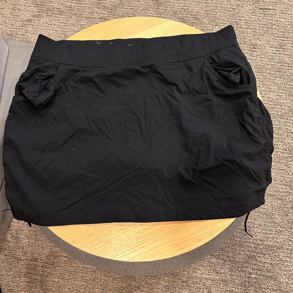 Columbia Black Athletic Skort Skirt